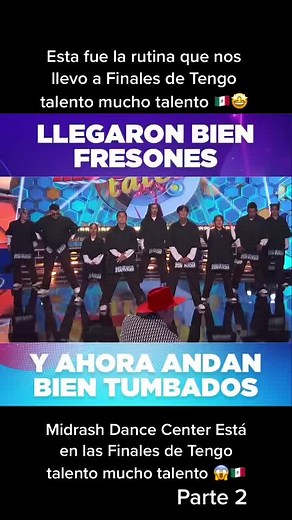 Rutina de baile de Midrash Dance Center en las Finales de Tengo Talento