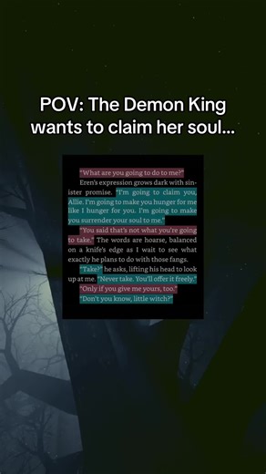 When the Demon King only wants one thing… her. 📖Demons Bride by Leigh Miller ✨Demon x Witch ✨Fated Mates ✨He Falls First and Harder ✨Marriage Bargain ✨Standalone Romantasy with a HEA #booktokfyp #bookrecs #fantasyromancebooks