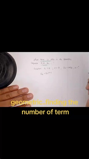 Solving Grade 10 Geometric Sequence: Finding Number of Terms