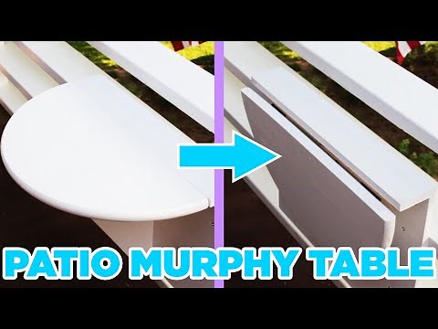 DIY Murphy Table For Small Balconies
