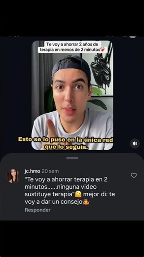 Yo no te voy a ahorrar terapia cómo el Tal Fredo....