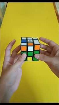 Rickroll played on a Rubik's Cube