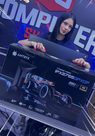 Monitor Antryx 260Hz 2K 🔥🖥️ resolución increíble para una experiencia gamer sin límites 😎⚡ ¡perfecto para tu setup! #antryx #monitorgamer #260Hz #gaming #ofertas