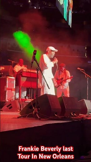 Frankie Beverly Last Concert In New Orleans