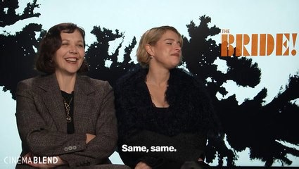 Maggie Gyllenhaal explains one reason she did reshoots on 'The Bride!' and what they were meant