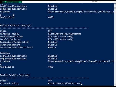 How to Turn ON OFF Windows Firewall Using Command Line