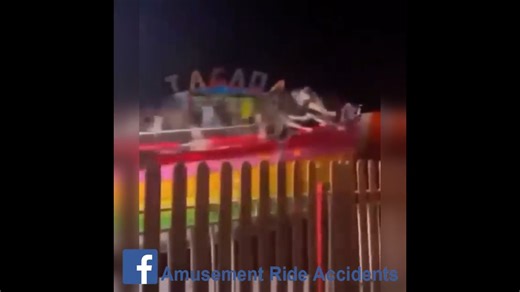 4 ejected from Tagada ride [August 16, 2025] Four people sustained minor injuries when they were ejected from a Tagada fair ride in Kremasti, Rhodes, Greece. The incident occurred around 10 p.m. Wednesday when railing broke causing four people, aged 18 to 20, to fall in an open space, miraculously avoiding collisions with fencing, spectators or the risk of being trapped beneath the spinning ride. Two people were arrested in connection with the incident: a 64-year-old company representative and t