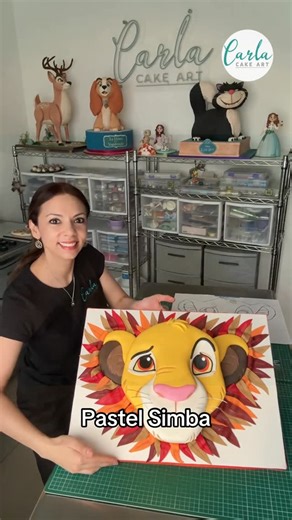 Carla Cake Art on Instagram: "Simba Cake 💛"