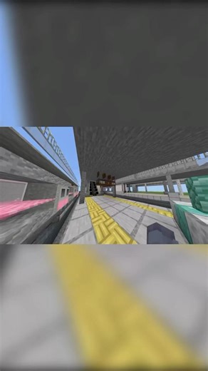 【Minecraft】駅を建設中!!! (モノレール編) #minecraft #マイクラ#マインクラフト#マイクラ建築
