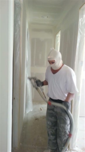 shooting texture with machine