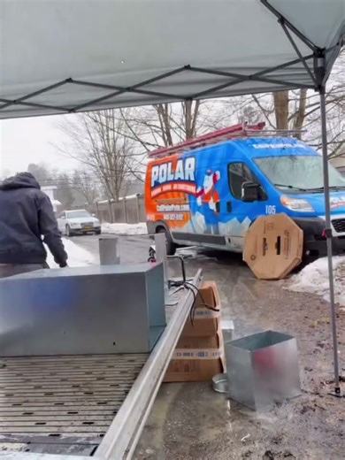 Custom Ductwork Fabrication | The Craftsmanship Behind Every Polar Install 🔧🔥