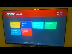 شرح تنزيل برنامج GLWIZ للقنوات العربية والعراقية والام بي سي لاجهزة سامسونج سمارت tv
