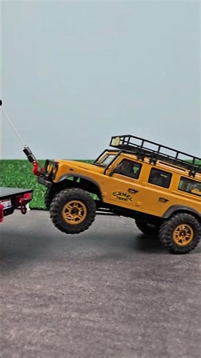 MN82T Tow Truck Rescues Broken RC Jeep 🚚 | Satisfying ASMR😱