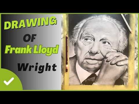 How To Draw Frank Llyod Wright