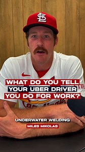 What do Cardinals players tell their Uber driver they do for a living? 🤔 | St. Louis Cardinals
