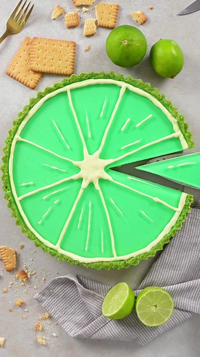 No Bake Limetten Cheesecake Rezept - Einfach und Lecker