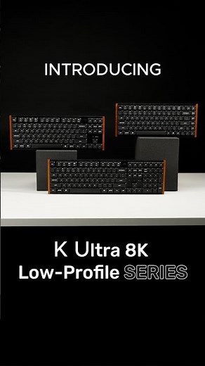 The Ultimate Low-Profile Wireless Keyboard? Meet the K Ultra 8K Series #keychron