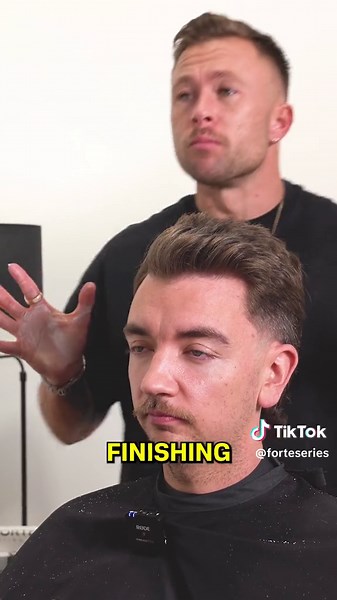 Forte Barber Series: Modern Mullet Transformation with Skin Fade and Textured Quiff