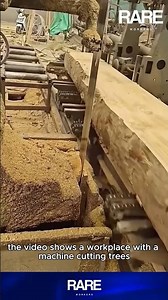 Automatic tree feller: Brings down trees in seconds