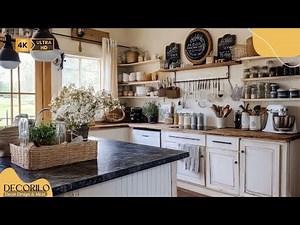 Antique Kitchen Decorating Tips: How to Achieve a Timeless Vintage Farmhouse & Country Look