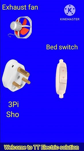 Exhaust fan Wiring Diagram| Coneection with Bed Switch Urdu/Hindi.