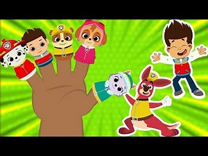 Finger Family Paw Patrol en Español 🐾 + Aprende Colores y Dibuja a Peppa Pig | SuperZoo