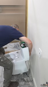 TOTO Toilet Install 💪 @totousa #DIY #plumbing #homeimprovement #bathroomremodelingteacher | Bathroom Remodeling Teacher