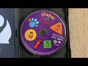 Blue’s Clues: Shapes and Colors 2003 DVD