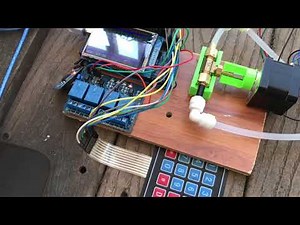 Valve Controller by Arduino Mega and Step Motor