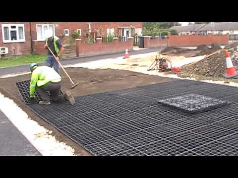 Car Park Surfacing and Parking Reinforcement With Gridforce