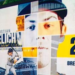 Christian Yelich's hitting