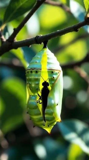 Buhay ng Paru-paro. From a tiny glistening egg… to a majestic butterfly