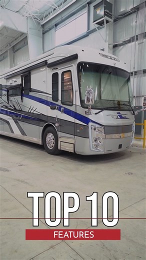 12.5K Generator - Cornerstone Luxury Diesel Pusher - Top 10 Features & Benefits - Entegra Coach