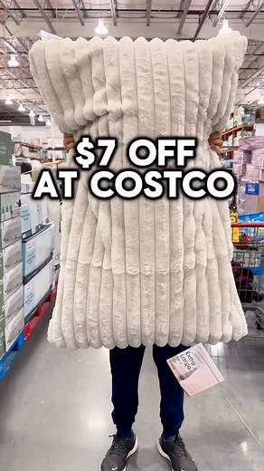 COSTCO LARGE FAUX FUR PILLOW 🩶 This 30” x 48” jumbo pillow is now $7 off – just $24.99 at Costco until 11/30! So comfy, so fluffy, perfect for couch, bed or cozy movie nights. Would you grab this for your home? 👇 Follow for more Costco finds & deals 🛒#costco #costcofinds #costcodeals #cozyhome #fauxfurpillow #costcobuzz #costcolife #cozyvibes | CostcoBuzz