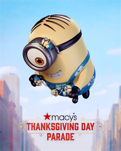 Minions | Look up! The Minions are back on 34th Street bringing a new kind of mischief with @Verdy. Catch them in the @Macys Thanksgiving Day Parade... | Instagram