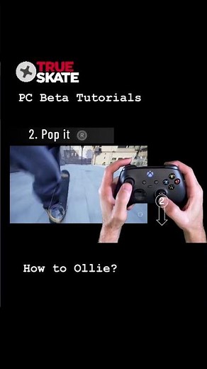 TRUE SKATE | Gamepad Tutorial | How to Ollie