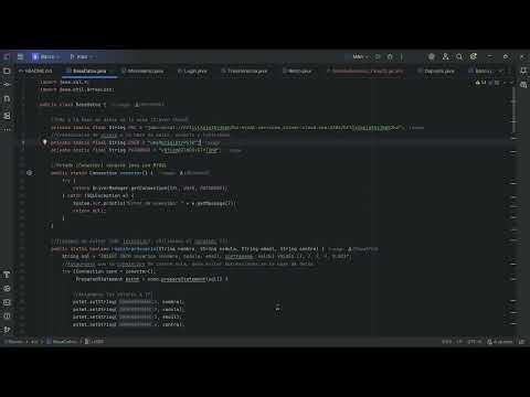 Sistema Bancario en Java + MySQL (CRUD Completo) | Proyecto Final