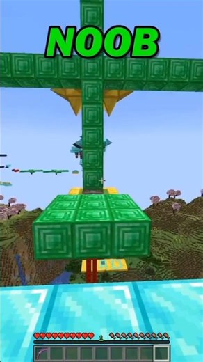 minecraft hard-core Parkour in which NOOB VS PRO VS GOD 😱