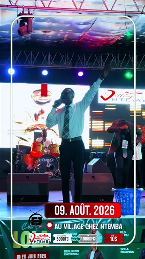 Rendez-vous le 09 août au Village chez Temba - Kinshasa