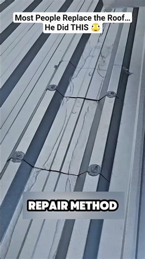 Most People Replace the Roof…He Did THIS 🫪