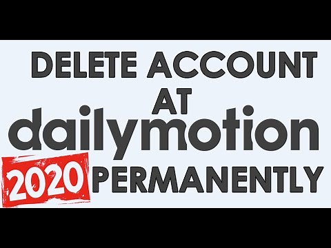 How To Delete Dailymotion Account Permanently With All Videos, Playlist & Data In 1 Minute