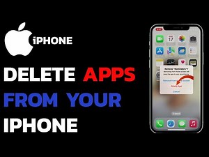How to Delete Apps from Your iPhone? Remove Unwanted Apps on iPhone 2025