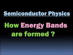 Formation of Energy Bands in Solids - Energy Band Theory of Crystals - Energy Bands