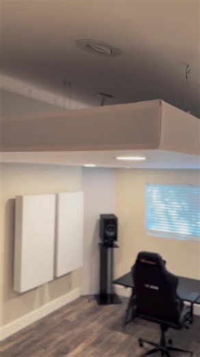 Only Hard Wood Frames In Our Panels The frames of our acoustic panels are built from hardwood so the structure remains strong and stable over time. Hardwood frames resist bending and warping, which allows the panel to keep its shape after installation. Because the frame stays rigid, the insulation and fabric remain properly supported inside the panel. This prevents sagging or distortion even after the panels have been mounted on studio walls for many years. This studio was treated with 18 of our