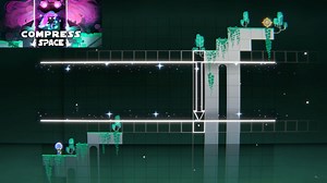 【解谜】Compress(space) - 空间压缩平台解谜【游戏推荐/Demo试玩】_哔哩哔哩bilibili_游戏试玩