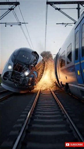 What Happens If a High Speed Train Derails at 300 km/h? 🚄😨