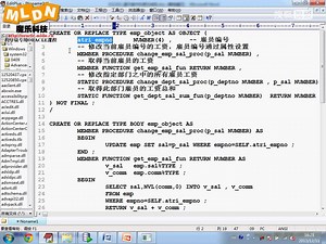 《Oracle面向对象编程》3_操作类中的其它结构_A