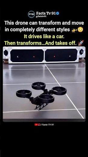 This Drone Transforms From Car to Flying Machine 🚁