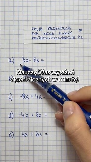 Adding and subtracting algebraic expressions 🙌🫶