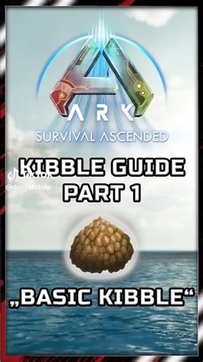 ARK Basic Kibble in 30 Sekunden! 🥚⚡ Zutaten & Eier erklärt | Highspeed Guide #shorts